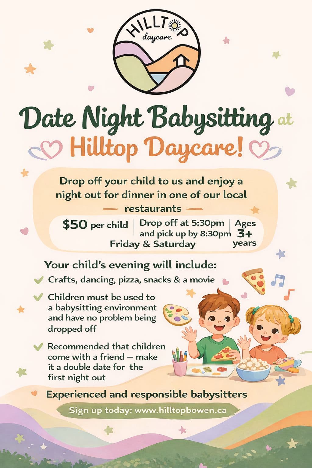 Date Night Babysitting